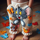 Calças Divertidas Crochê - Conforto e Estilo Único  [ COMPRE 3 LEVE 5 ]