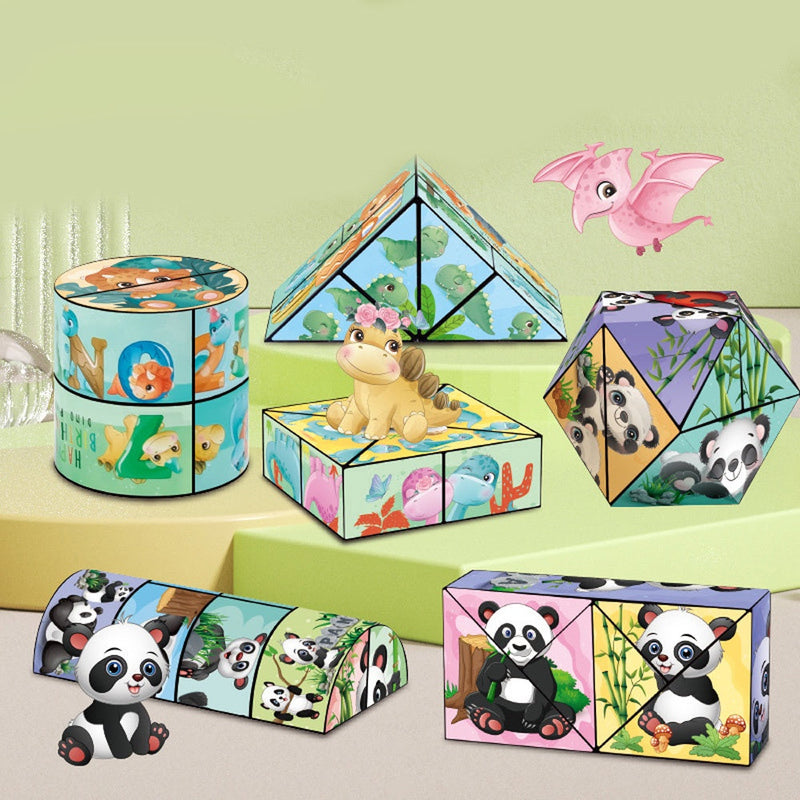[SO HOJE! COMPRE 1 LEVE 3] Cubo Magico Divertido 3D