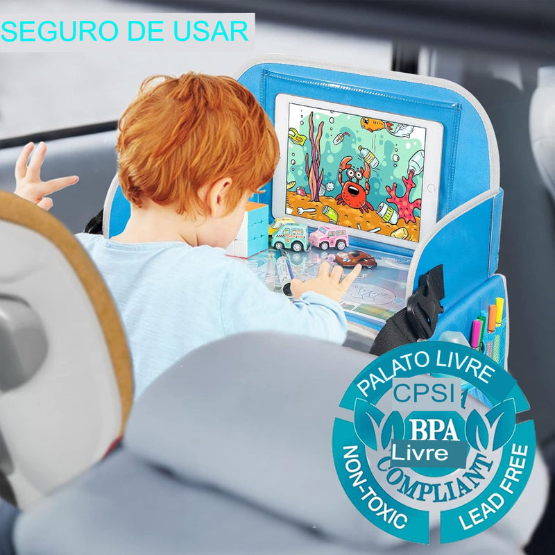 Bandeja organizadora para viagem para crianças [ GRATIS JOGO DE PINCEL ]
