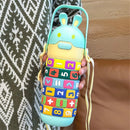 Garrafa Infantil Tabuada de Água 520ml c/ Canudo de Silicone