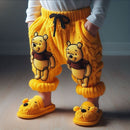 Calças Divertidas Crochê - Conforto e Estilo Único  [ COMPRE 3 LEVE 5 ]