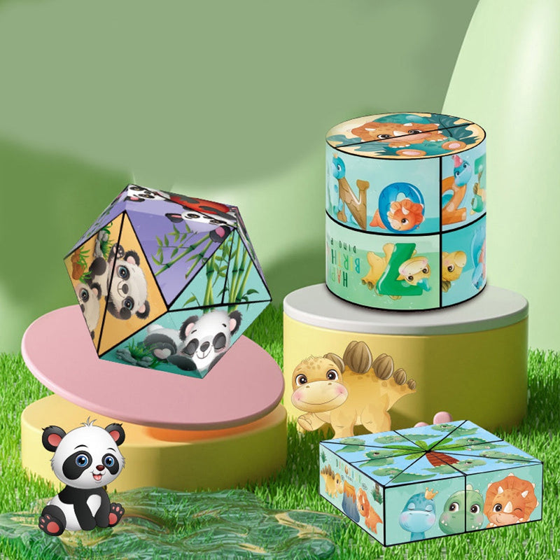 [SO HOJE! COMPRE 1 LEVE 3] Cubo Magico Divertido 3D