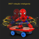 Skate Eletrico de Brinquedo Spider ( PILHAS GRATIS )