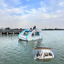 🛶 Barco Solar Inflável + Kit de Pesca Grátis 🎣