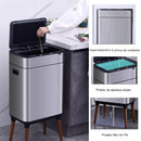 ⚡ [LANÇAMENTO] SmartBin UV™ – Lixeira Automática Inox + Esterilização Inteligente!