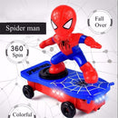 Skate Eletrico de Brinquedo Spider ( PILHAS GRATIS )