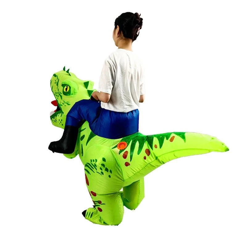 🔥 [ÚLTIMAS UNIDADES] DINO RIDER™ Fantasia Montável + Adesivo Brinde! 🦖