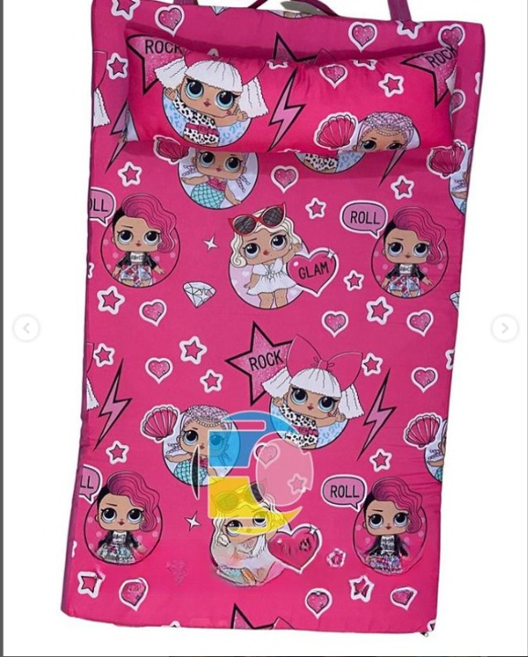 Colchonetes Infantis VARIOS PERSONAGENS+ TRAVESSEIRO  [COMPRE 1 LEVE 2 ]