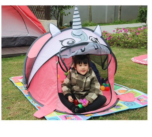 Tenda de Acampamento Infantil Com Luz de LED [ GRATIS 50 BOLINHAS ]