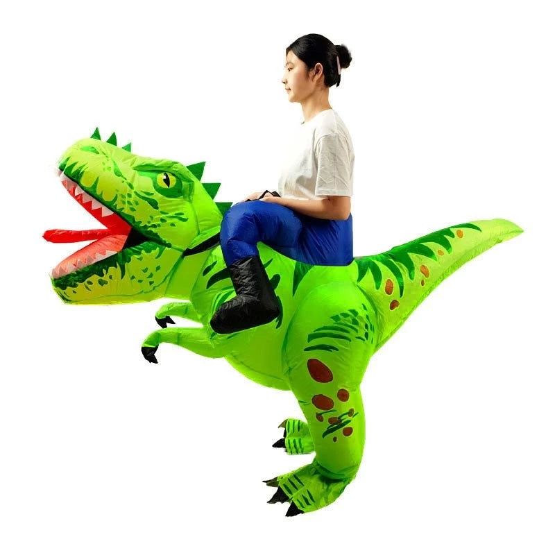 🔥 [ÚLTIMAS UNIDADES] DINO RIDER™ Fantasia Montável + Adesivo Brinde! 🦖