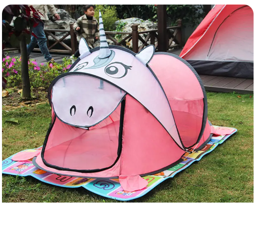 Tenda de Acampamento Infantil Com Luz de LED [ GRATIS 50 BOLINHAS ]