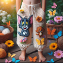 Calças Divertidas Crochê - Conforto e Estilo Único  [ COMPRE 3 LEVE 5 ]