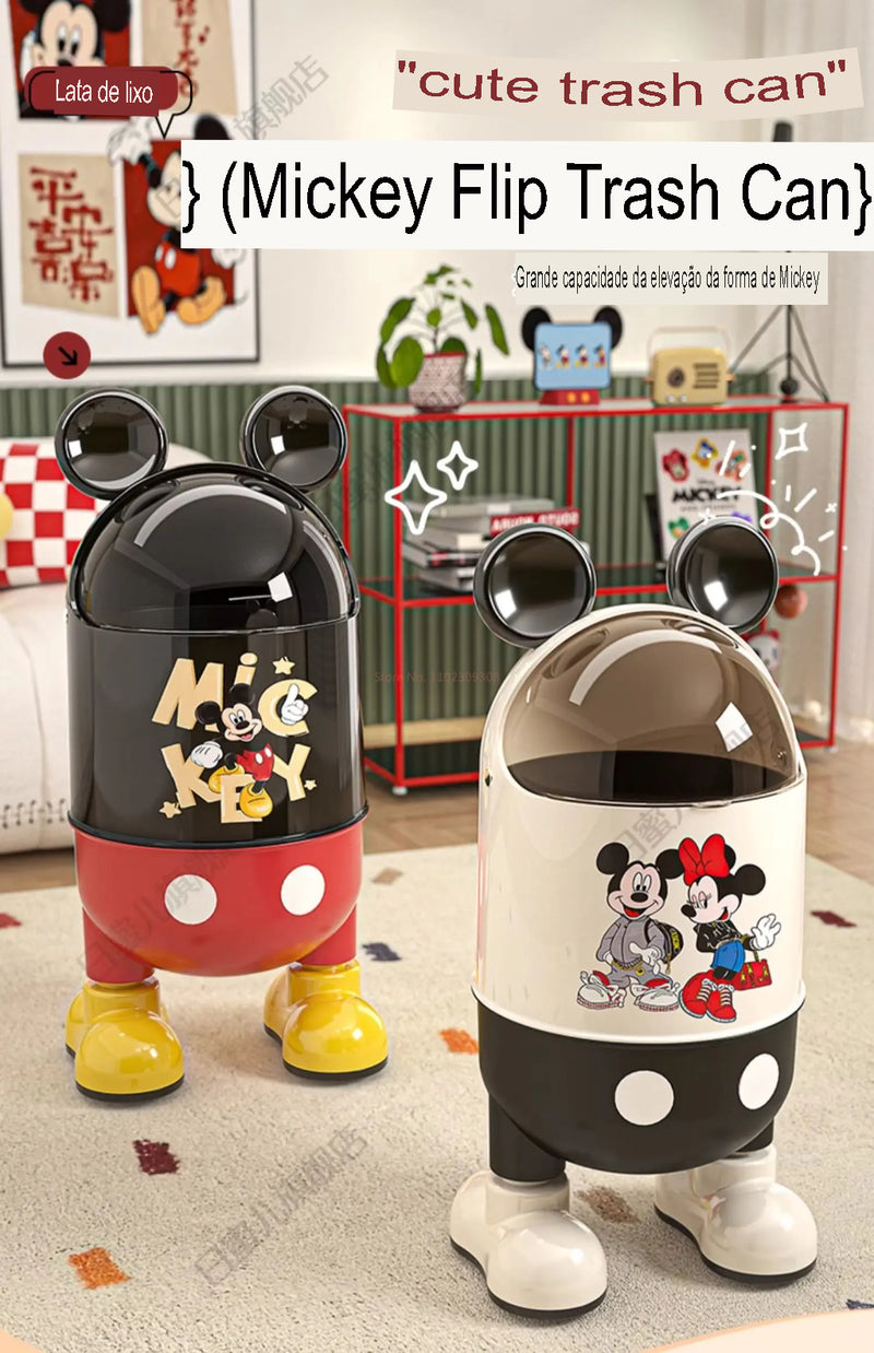 🗑️ TrashMickey™ – Lixeira Decorativa de Personagem Disney + [COMPRE 1 LEVE 3] 🧼