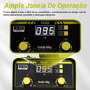 Estação de Solda MIG Portátil FLUX Pro – Compacta, Digital e Potente + BRINDE EXCLUSIVO