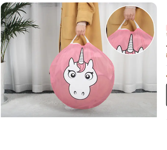 Tenda de Acampamento Infantil Com Luz de LED [ GRATIS 50 BOLINHAS ]