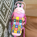 Garrafa Infantil Tabuada de Água 520ml c/ Canudo de Silicone