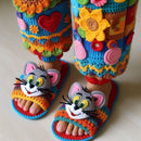 Calças Divertidas Crochê - Conforto e Estilo Único  [ COMPRE 3 LEVE 5 ]