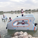 🛶 Barco Solar Inflável + Kit de Pesca Grátis 🎣