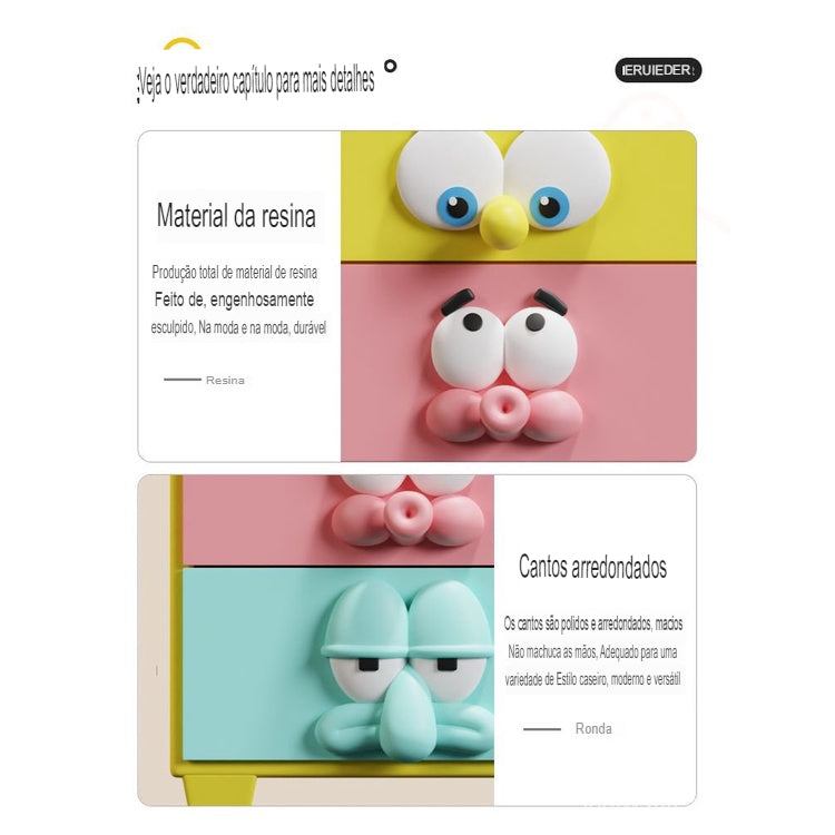 Mesa Cabeceira Bob Espponja [PRODUTO EXCLUSICO]