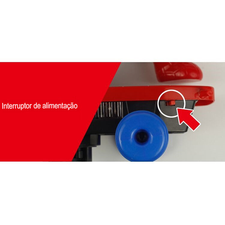 Skate Eletrico de Brinquedo Spider ( PILHAS GRATIS )