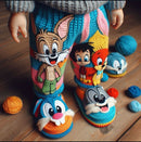 Calças Divertidas Crochê - Conforto e Estilo Único  [ COMPRE 3 LEVE 5 ]