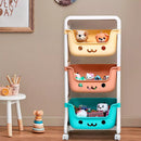 [40%OFF SÓ HOJE] Organizador De Brinquedos Com Gavetas Baú Multiuso