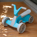 🛴 Triciclo BabyCity™ + Brinde: Kit de Adesivos Exclusivos — Pra Pedalar com Personalidade!