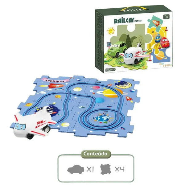 RailCar - Carrinho Elétrico com Trilha Educativa