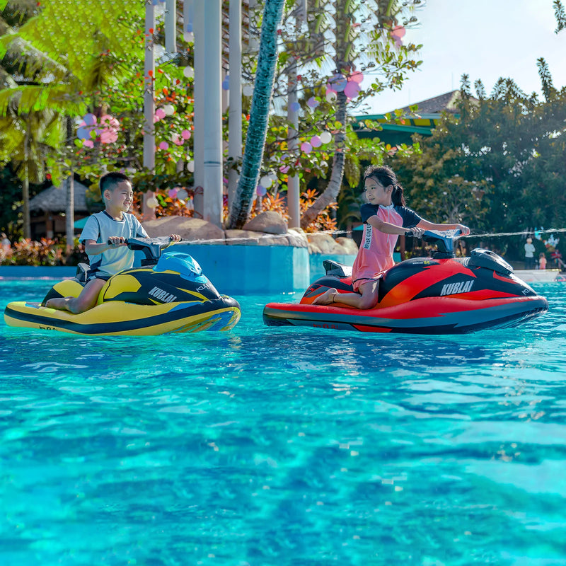 JetFun Kublai S4 – Mini Moto Aquática Elétrica + Kit de Segurança Aquática Infantil