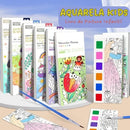 Aquarela Kids - Livro de Pintura Educativo