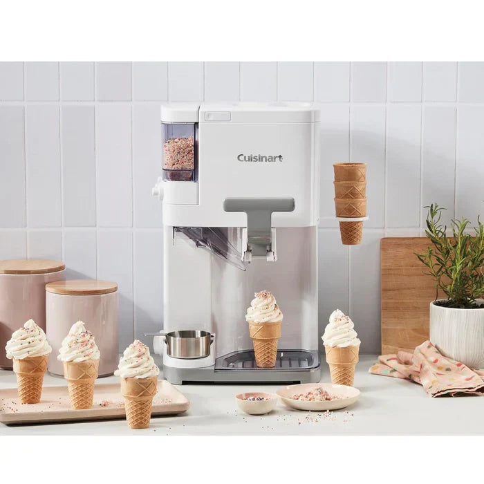 Máquina de Sorvete e Gelato Cuisinart - 2.5 Litros (500 CASQUINHAS GRATIS)