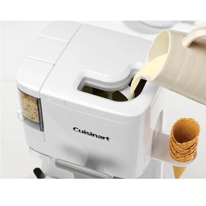 Máquina de Sorvete e Gelato Cuisinart - 2.5 Litros (500 CASQUINHAS GRATIS)