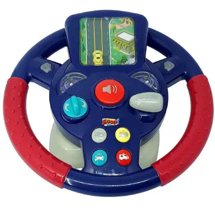 🚗 MiniDriver™ Pro – Volante Interativo com Som, Luz e Ventosa + BRINDE EXCLUSIVO! 🎁