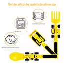 Conjunto Refeição Criativa - Louças e talheres para crianças