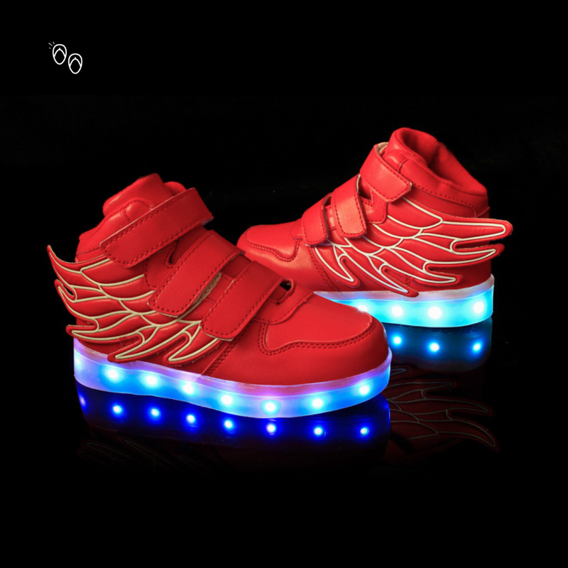 Tênis Sonic infantil - LED recarregável