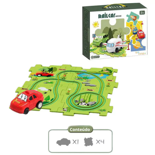 RailCar - Carrinho Elétrico com Trilha Educativa