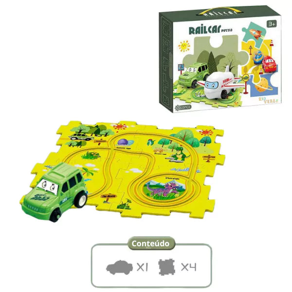 RailCar - Carrinho Elétrico com Trilha Educativa