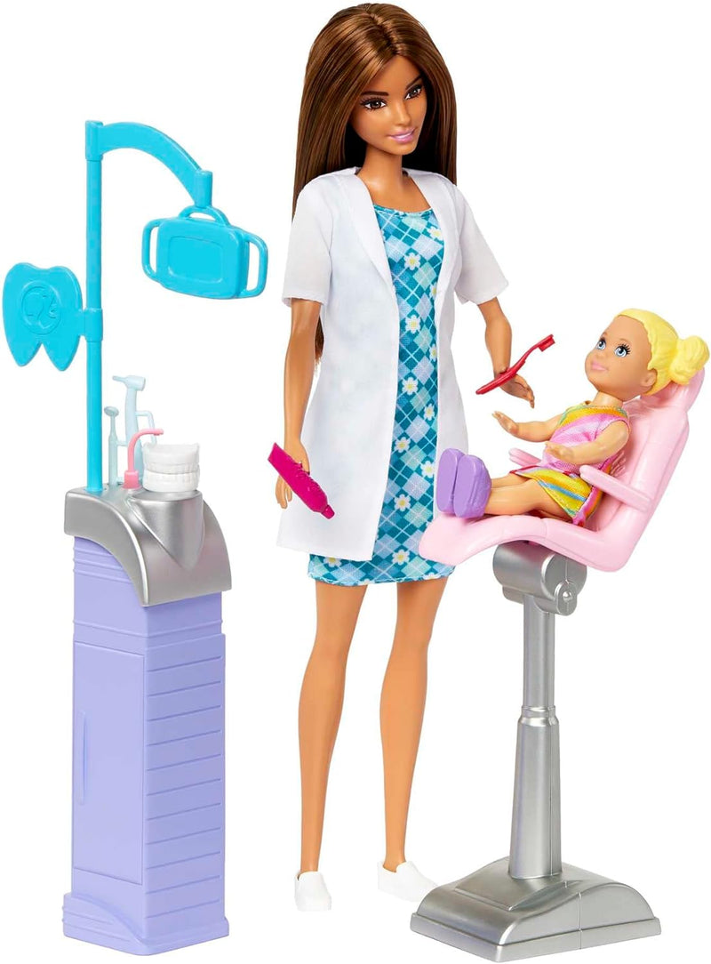 Boneca Barbie Profissões Móveis e Acessórios- Mattel DHB63