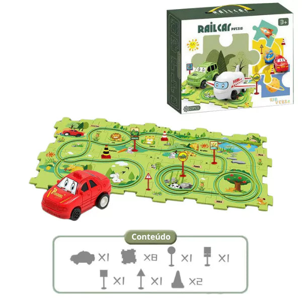 RailCar - Carrinho Elétrico com Trilha Educativa