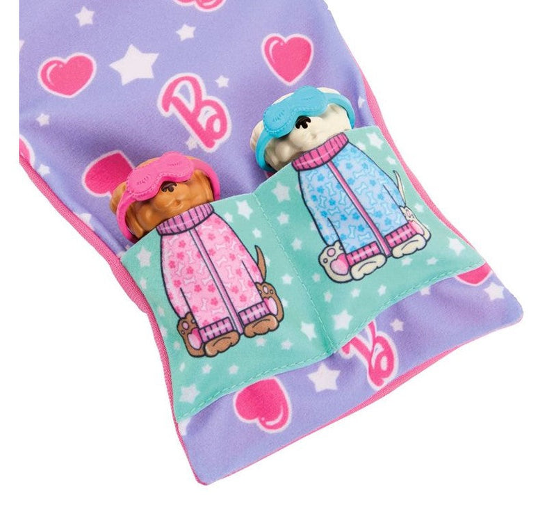 Barbie Festa Do Pijama Com Cachorrinhos Mattel HXN01