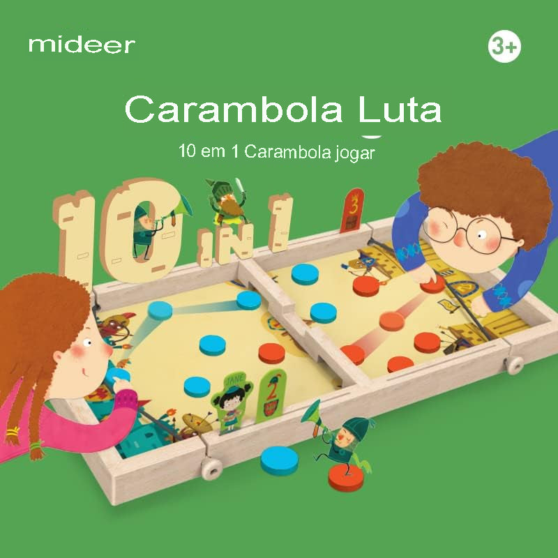 🎲 [PRONTA ENTREGA] Tabuleiro Mágico Mideer™ 10 em 1 — Edição Família