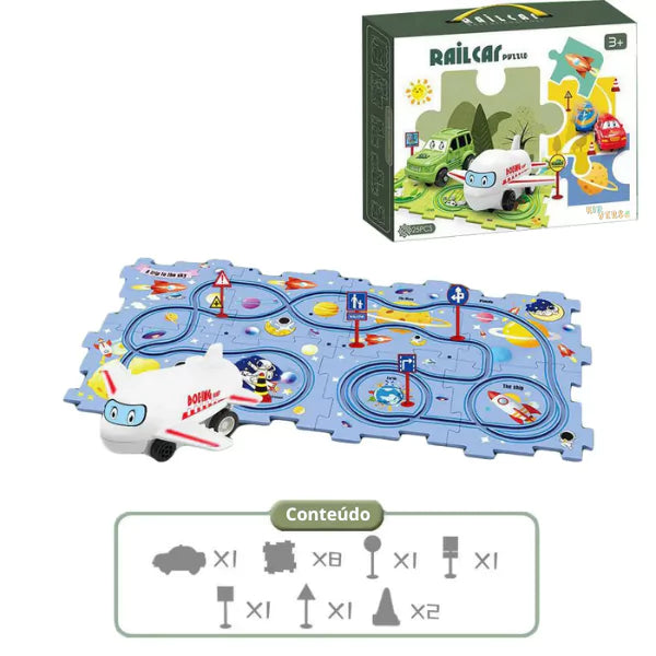 RailCar - Carrinho Elétrico com Trilha Educativa
