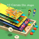 🎲 [PRONTA ENTREGA] Tabuleiro Mágico Mideer™ 10 em 1 — Edição Família