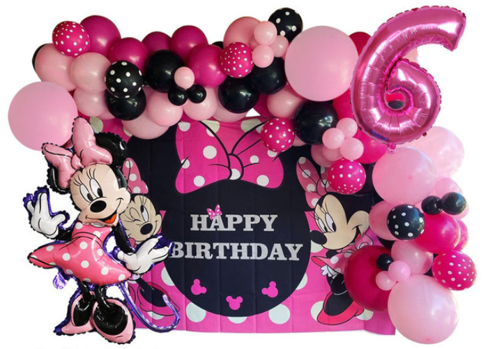 Kit Festa de Aniversário Minnie