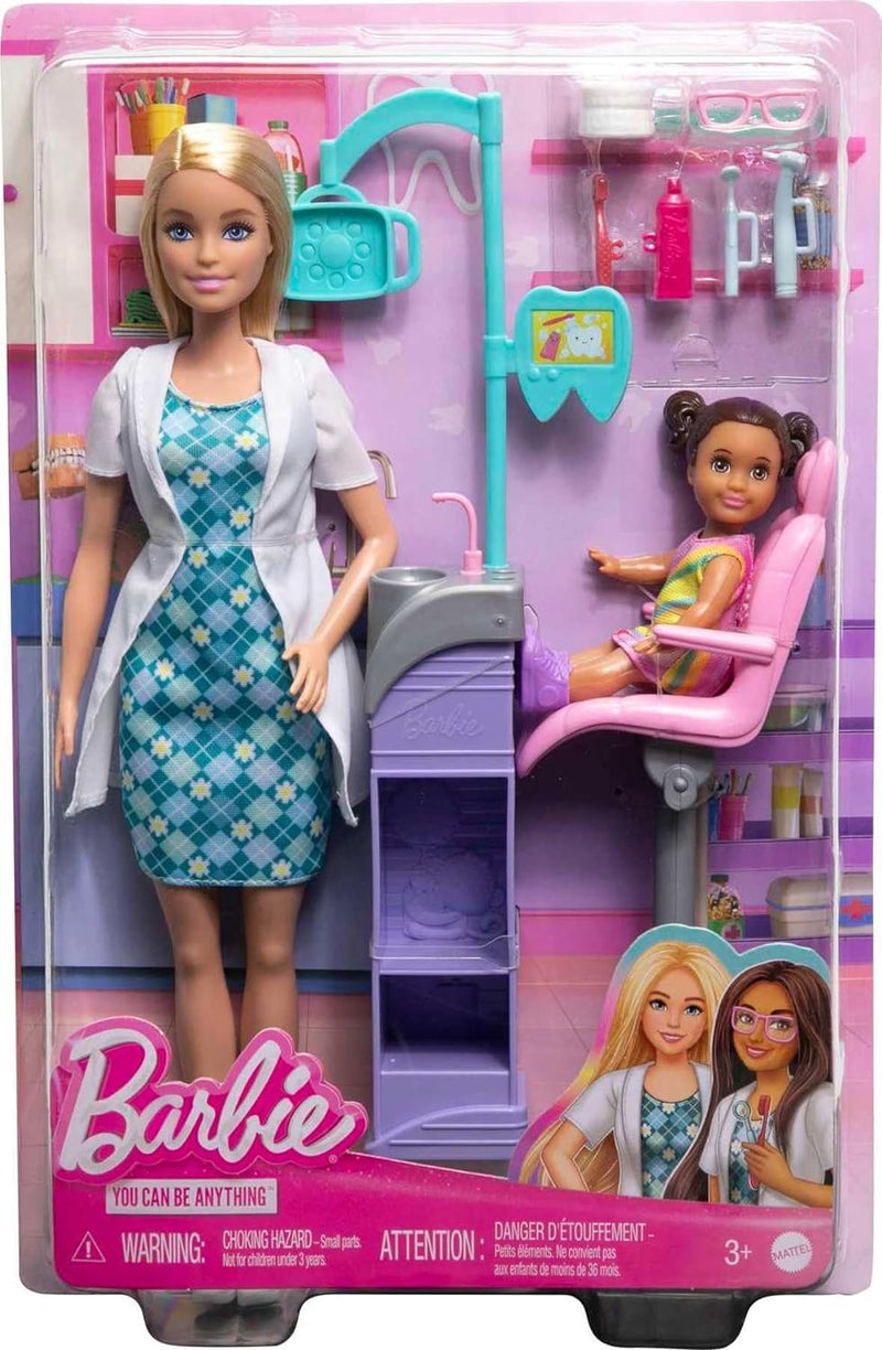 Boneca Barbie Profissões Móveis e Acessórios- Mattel DHB63