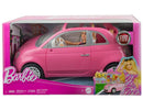 Boneca Barbie e Carro Fiat 500 - HRG59 - Mattel