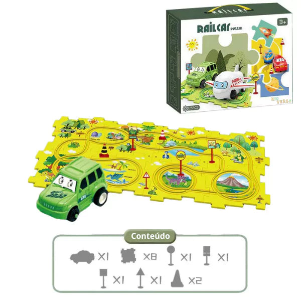 RailCar - Carrinho Elétrico com Trilha Educativa