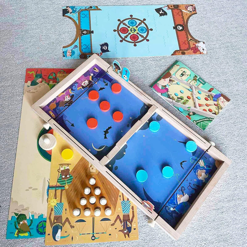 🎲 [PRONTA ENTREGA] Tabuleiro Mágico Mideer™ 10 em 1 — Edição Família
