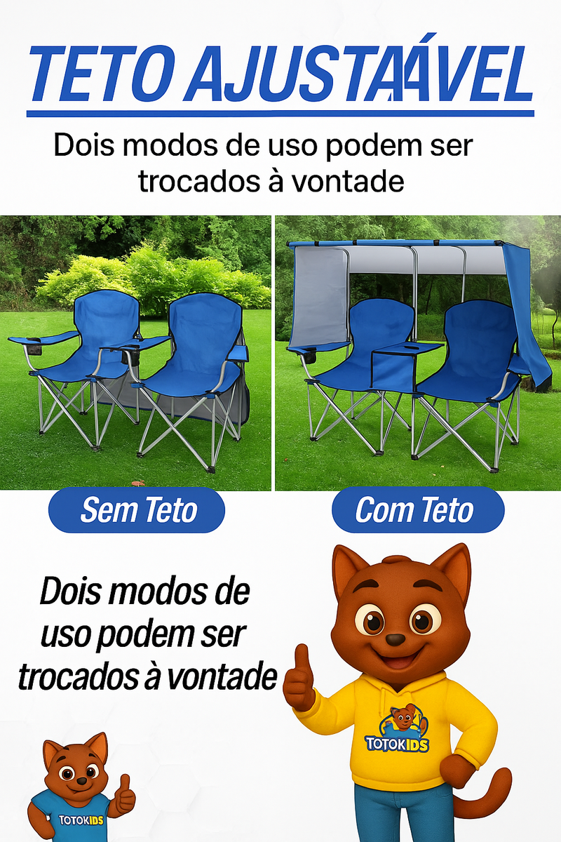 🟡 [🔥SOMENTE HOJE🔥] DuoBreeze 360° PRO + Bolsa Cooler de Brinde