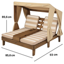 🛋️ Mini Lounge Kids Rústico + 🎁 Copos Térmicos GRÁTIS | Alta Demanda!